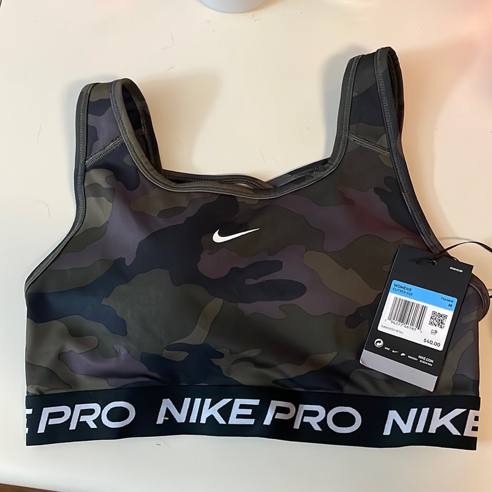 Nike Camo Sports Bra
